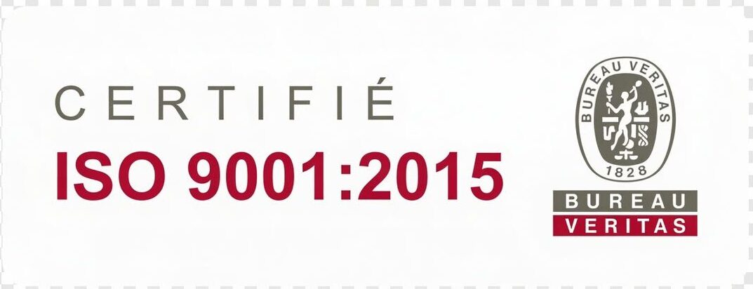Certifié ISO 9001:2015